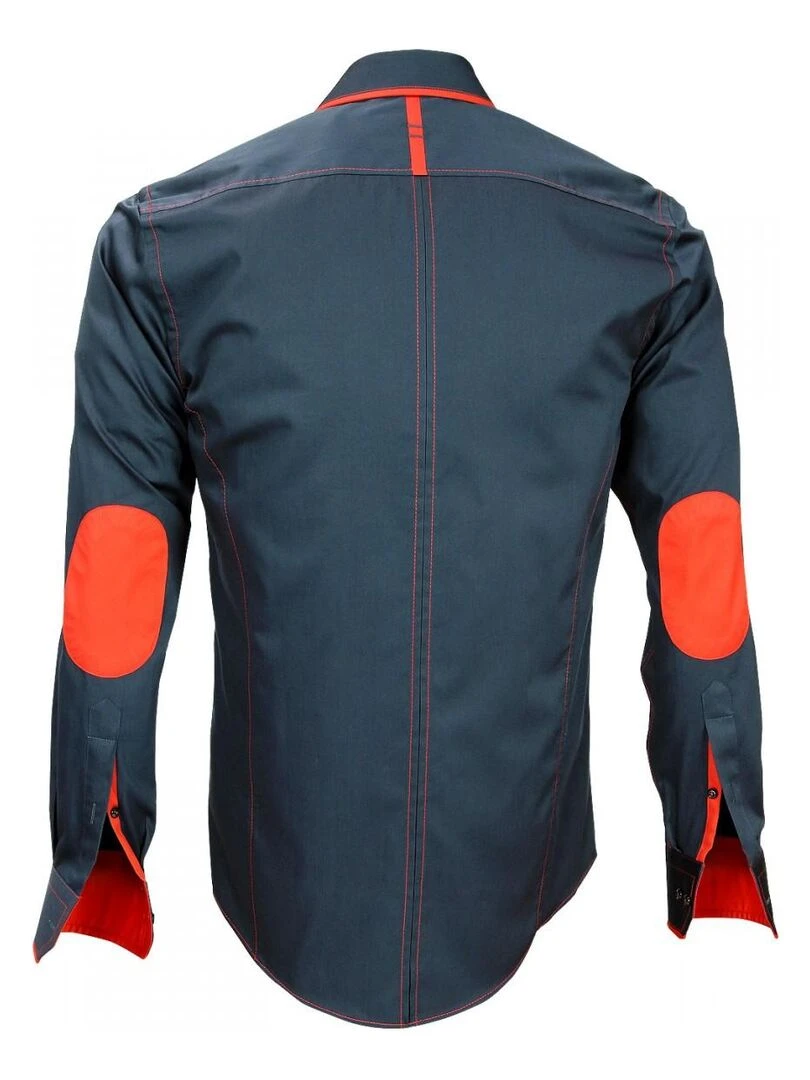 Chemise mode LAZZIO Bleu