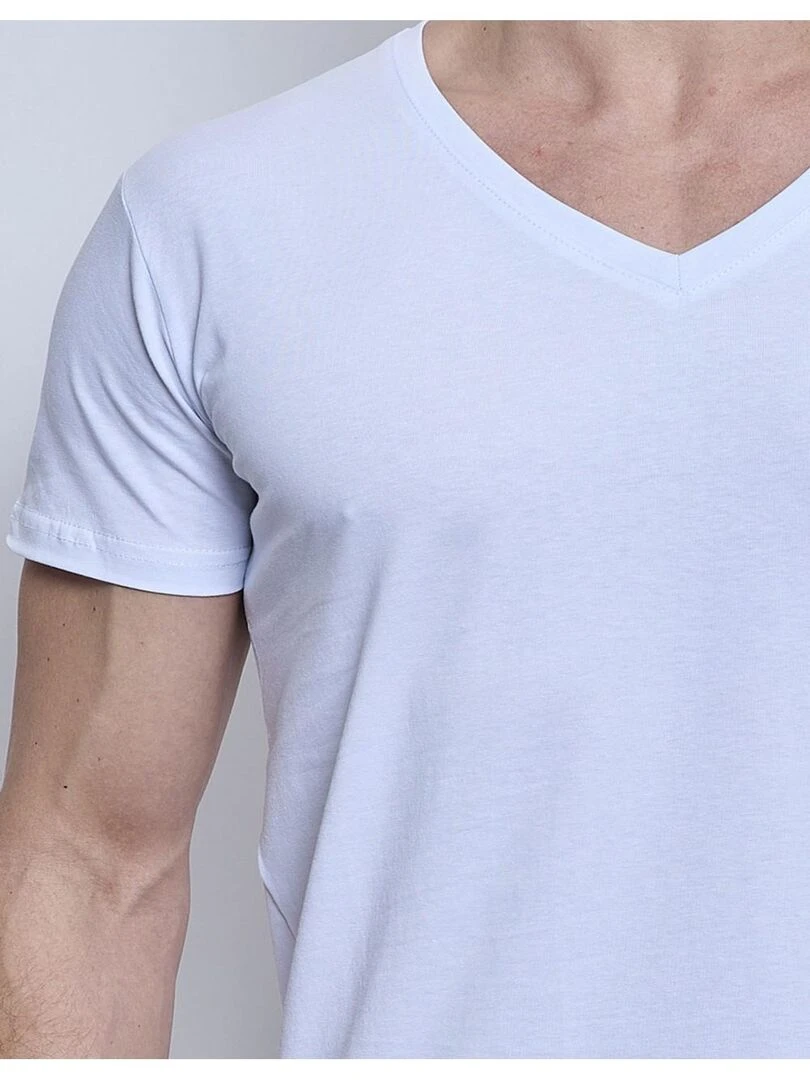 T Shirt Kebello   Blanc Blanc