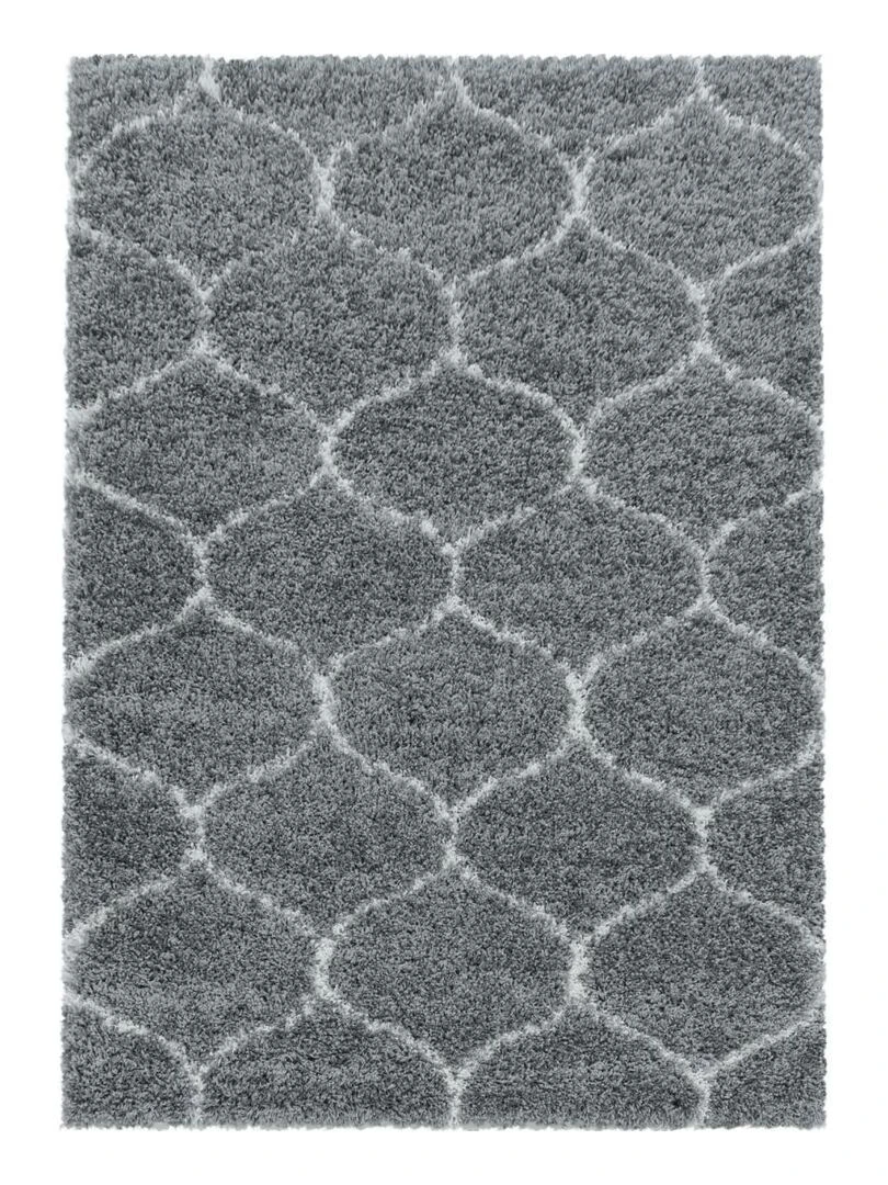 Tapis shaggy SCANDINAV A OEKO TEX® Gris