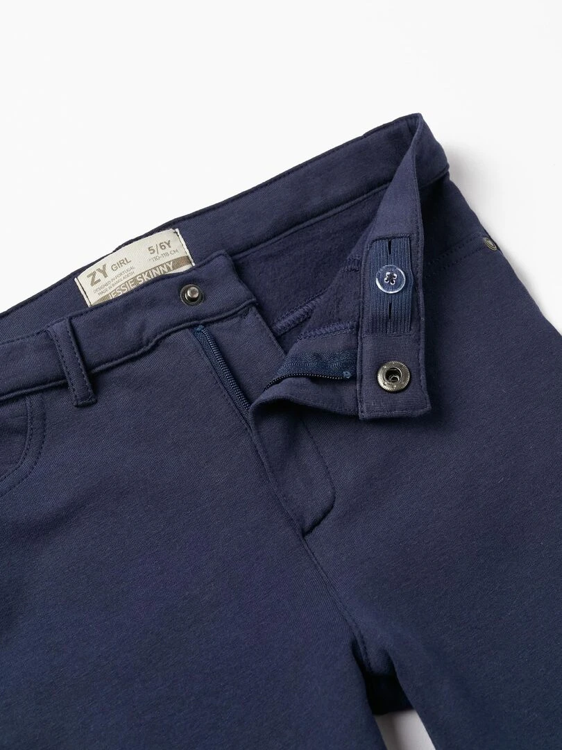 Jeggings en coton pour fille  NORTHERN CALLING   Bleu foncé
