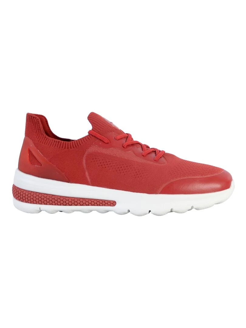 Basket à Lacets Geox Spherica Actif Rouge