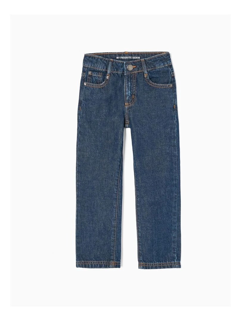Jean en Coton Garçon 'Straight Fit' ALPINE LUXURY Bleu
