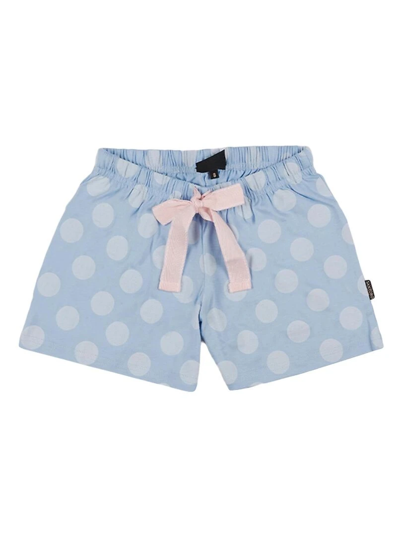 Pyjama short t shirt I Wish Santoro bleu   Bleu