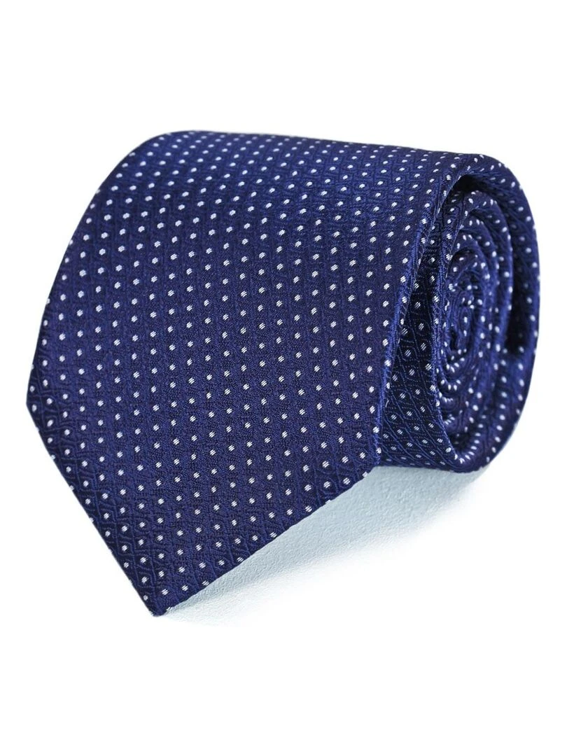 Cravate Maly Fabriqué en Europe Bleu marine