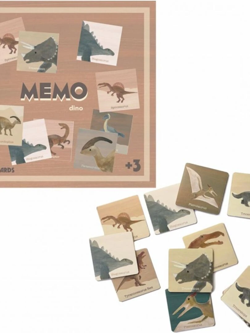 Jeu de société mémo dino N/A