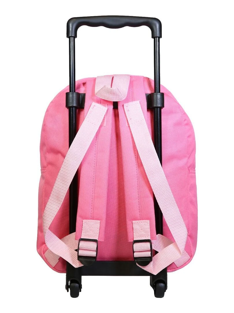 BAGTROTTER Sac à dos à roulettes 31 cm Disney Minnie Rose   Rose