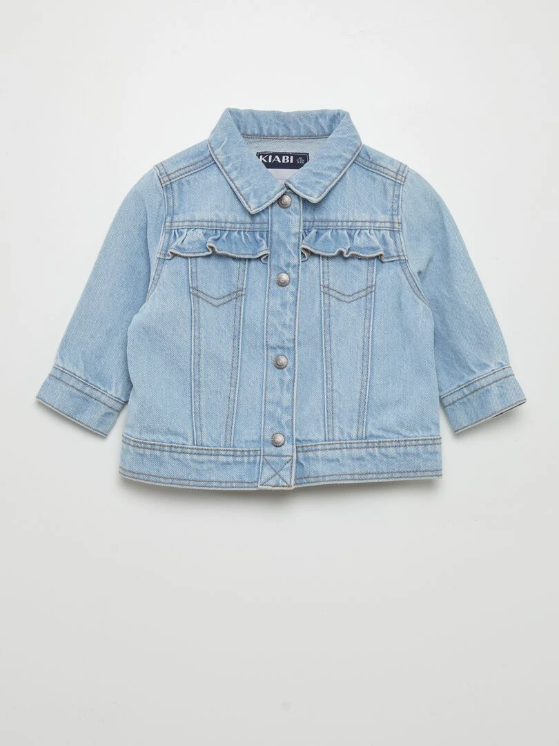 Veste en denim Bleu