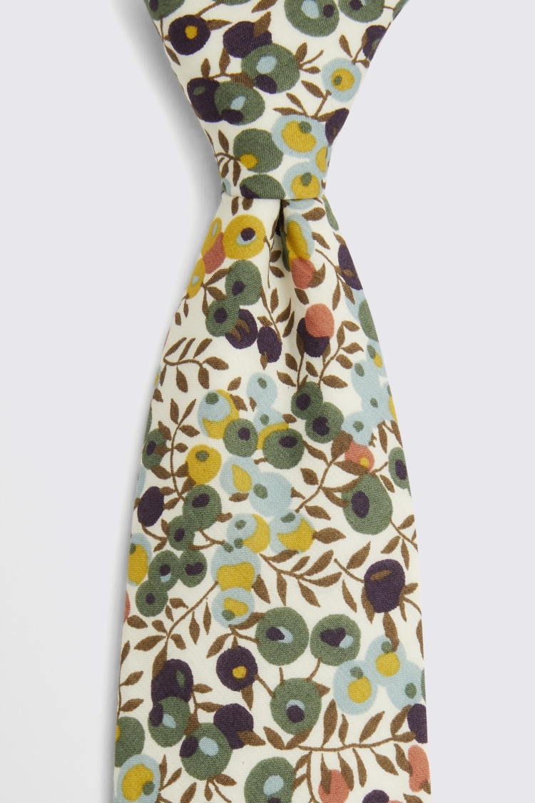 Sage Berry Tie Made with Liberty Fabric Buy Online at Moss