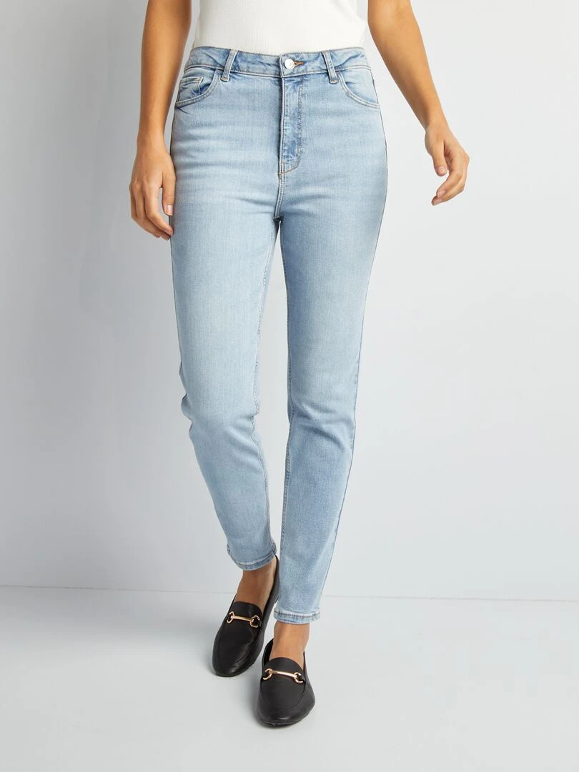 Pantalon slim en denim L30 Triple stone