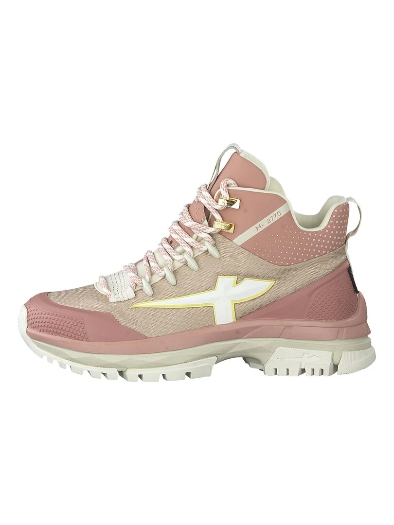 Basket à Lacets Montante Tamaris Rose