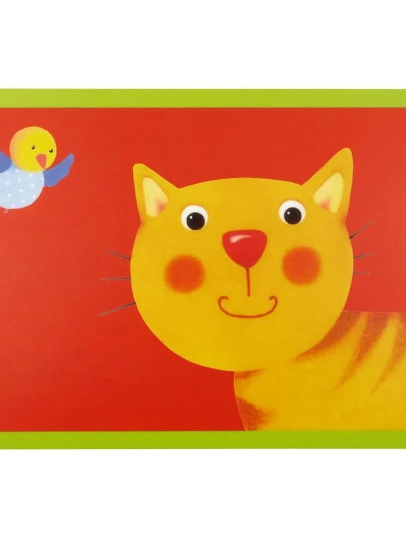 Set de table motif Chat Rouge N/A