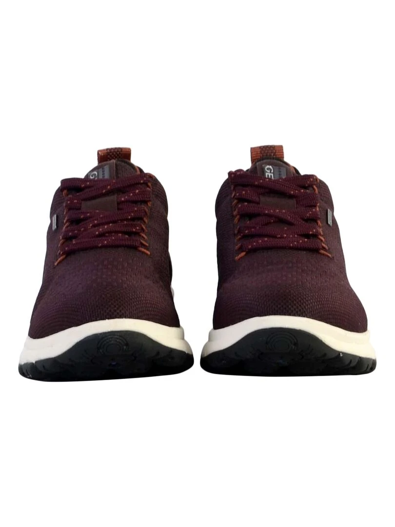 Basket Cuir Geox Spherica   Violet