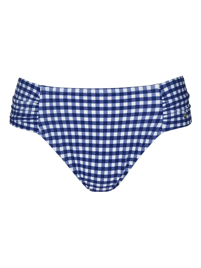 Bas maillot slip de bain taille haute Nantes   Bleu