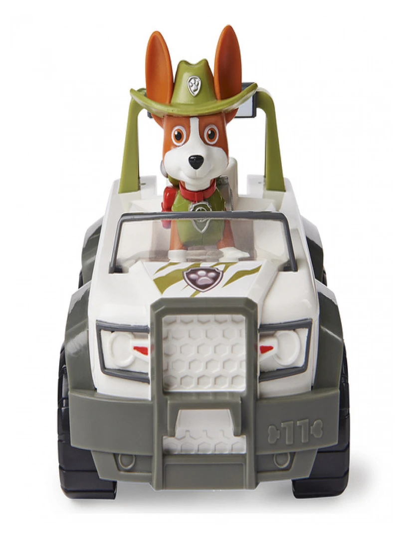 Pat Patrouille   Vehicule Et Figurine Tracker   N/A