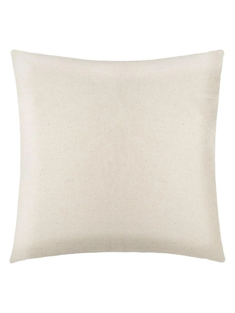 Housse de coussin 40x40 Feuille ocre   Jaune