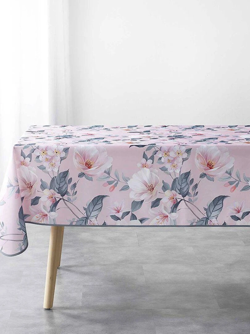 Nappe rectangulaire Alissia   Rose
