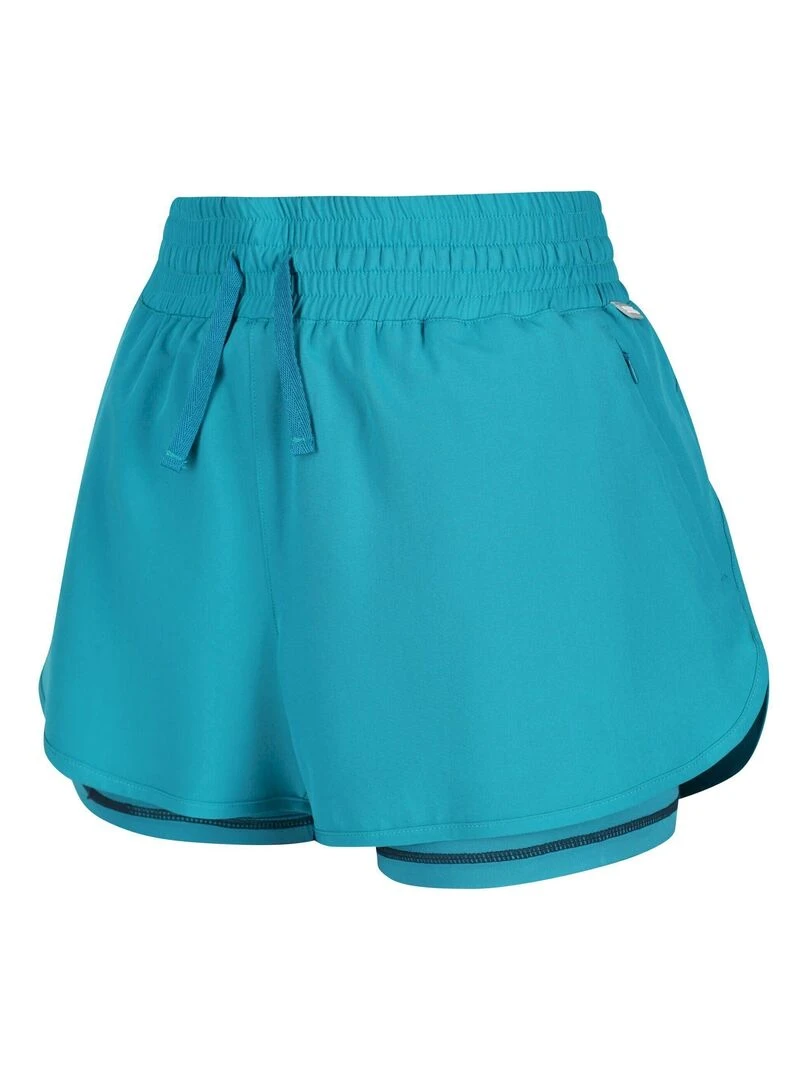 Regatta   Short HILSTON   Bleu turquoise