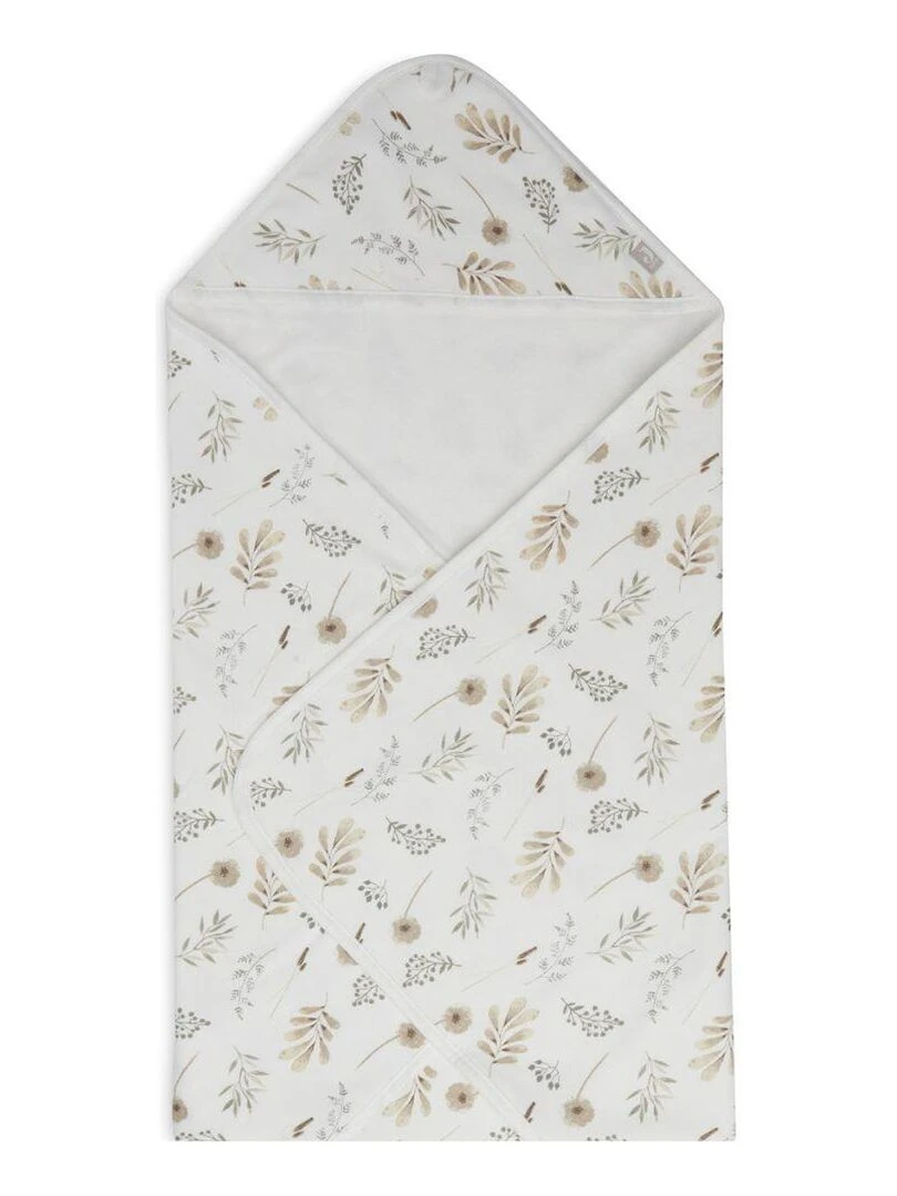 Cape de bain Wild Flowers (75 x 75 cm) Beige