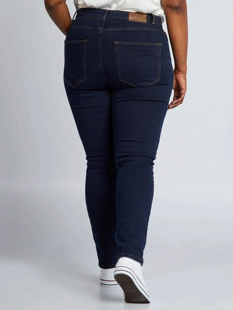 Pantalon skinny stretch   5 poches   L30   Brut