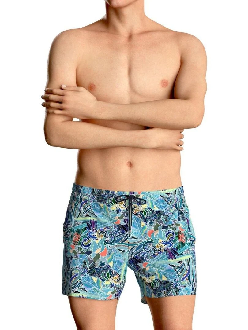 Short de bain Opulence Bleu