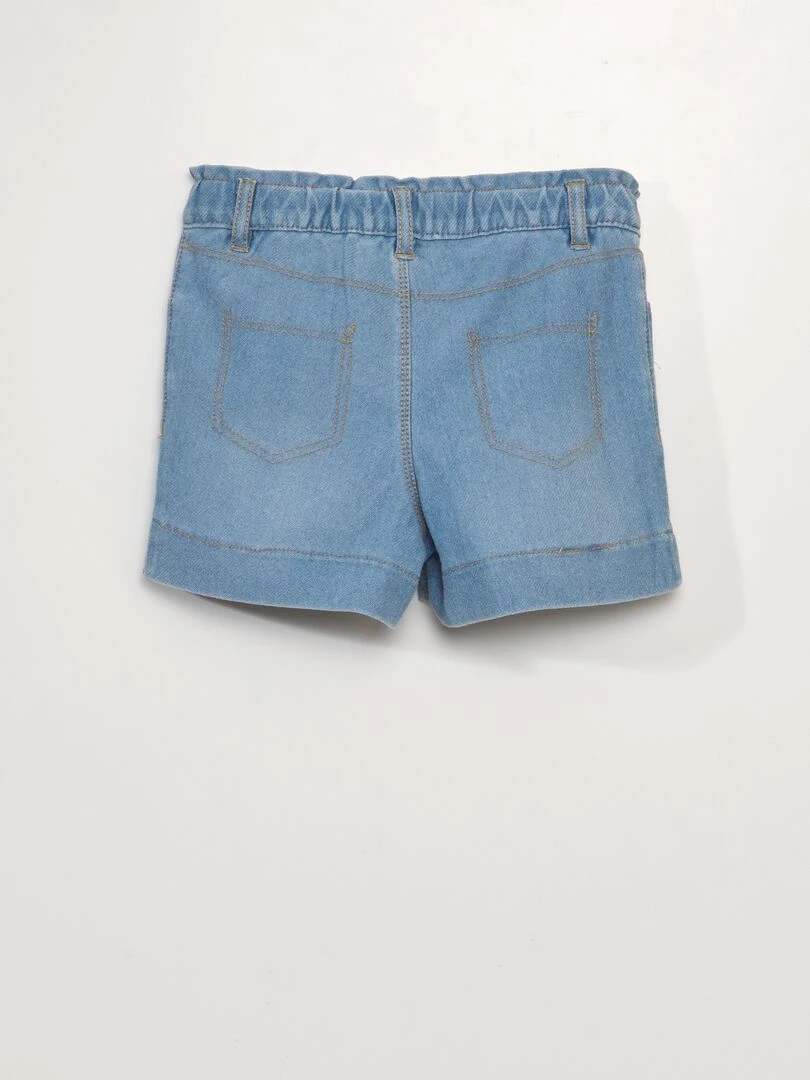 Short en denim   So Easy   Bleu clair