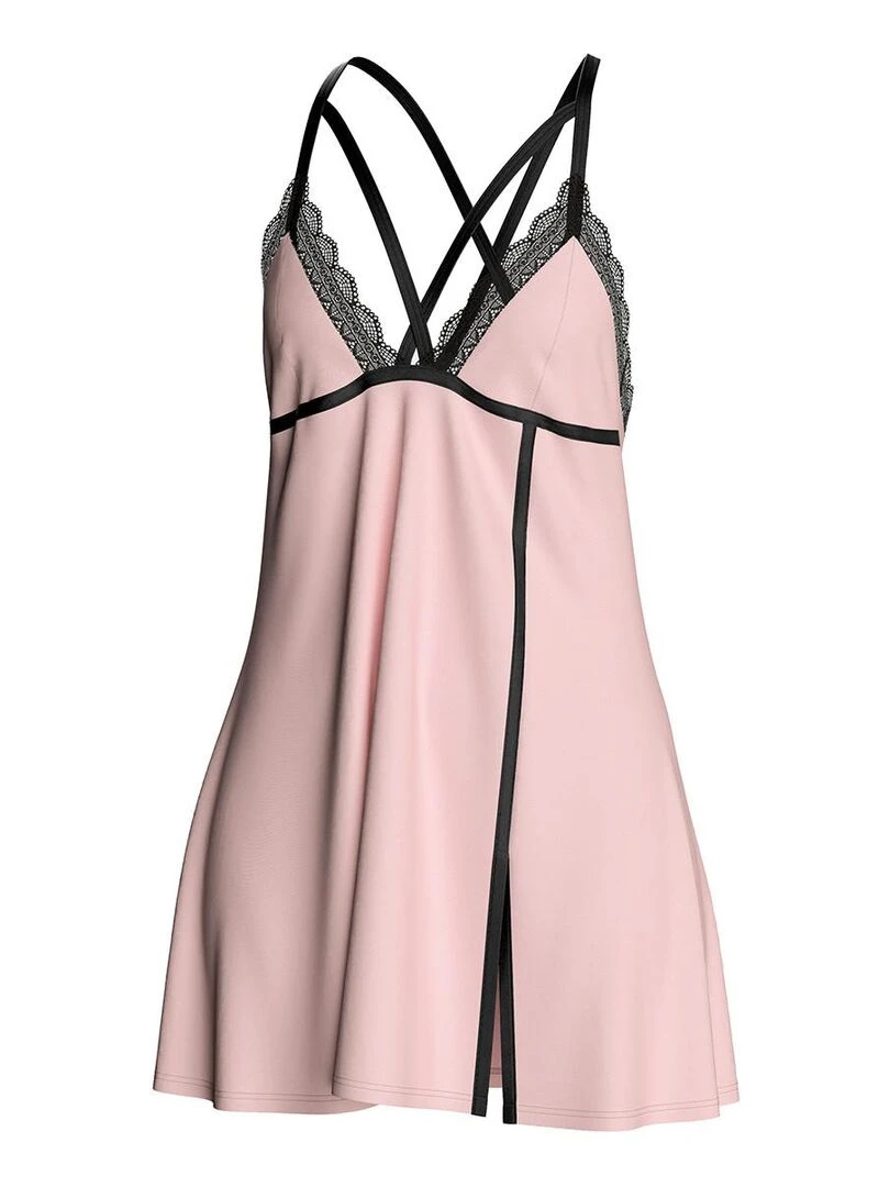 Nuisette romantique en lyocell Lover Rose