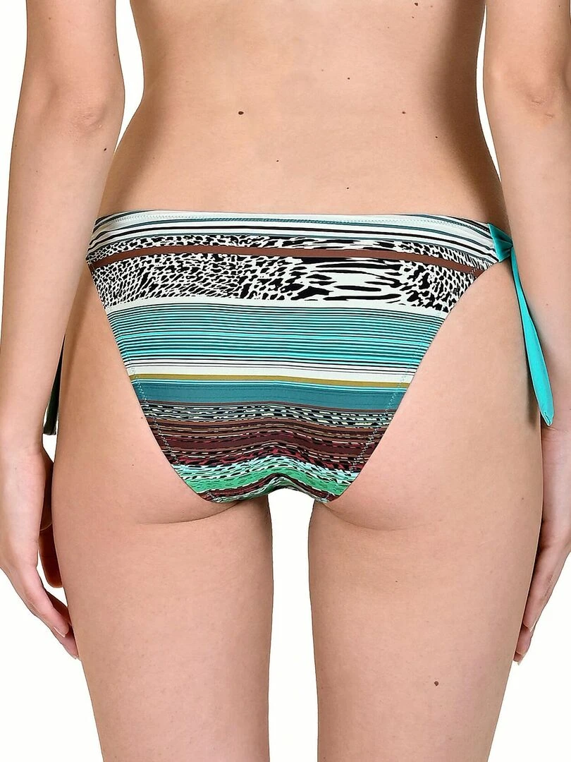 Bas maillot de bain à nouettes Freetown Vert