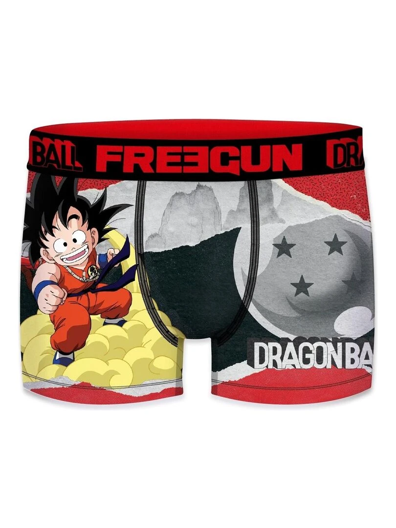 Lot de 5 Boxers homme Dragon Ball Freegun   Orange