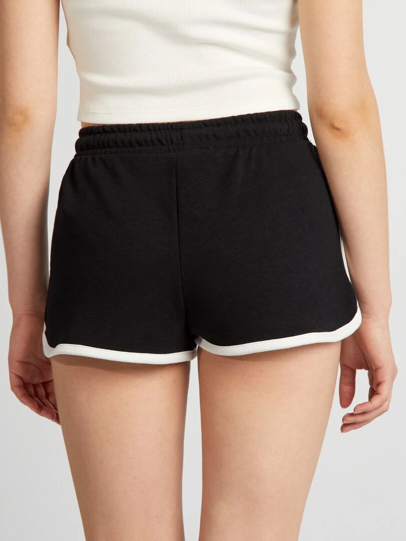 Short court sportswear   noir