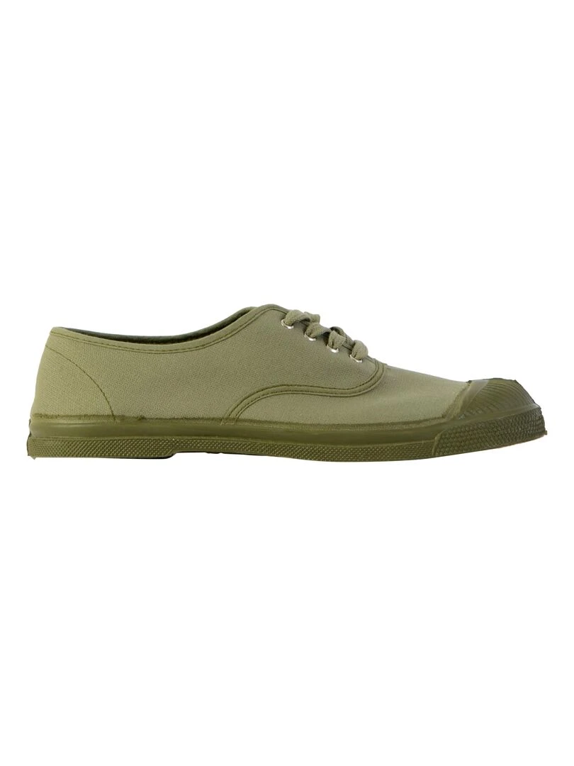 Tennis Bensimon Broderie Anglaise Vert