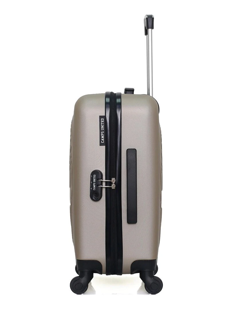 CAMPS UNITED   VALISE CABINE ABS CORNELL 4 ROUES 55 CM   Beige