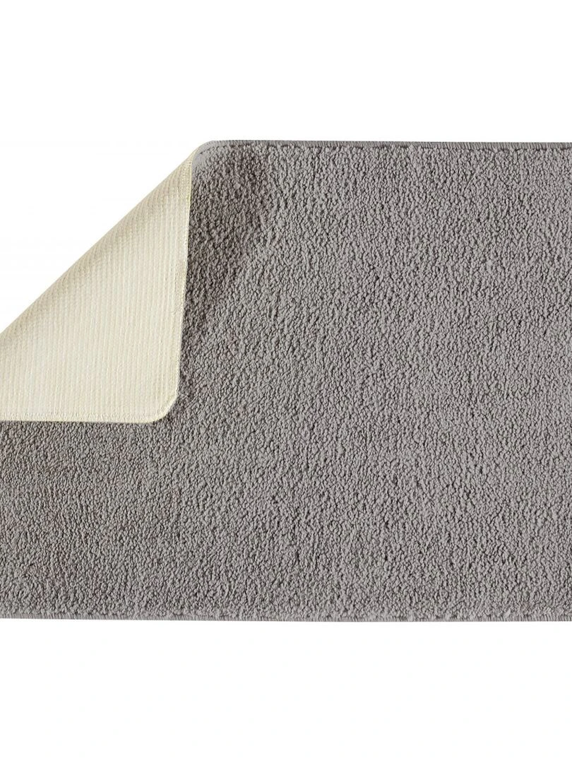 Guy Levasseur Lot de 2 tapis de bain polyester 60x120cm + 50x80cm gris Gris