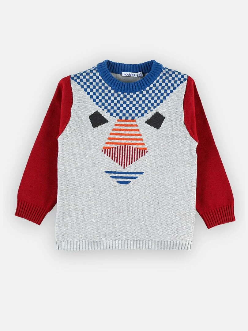 Pull en tricot    Noukie's   Gris