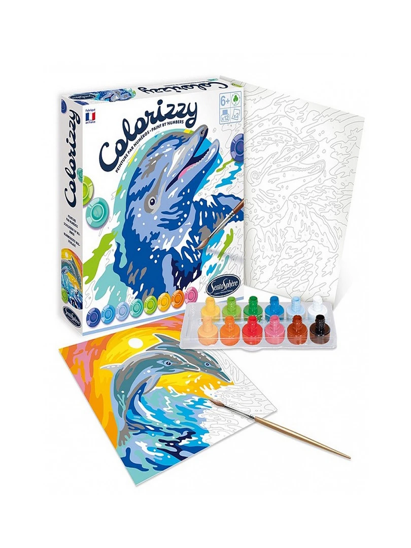 Colorizzy Dauphins Peinture Aux Numeros N/A