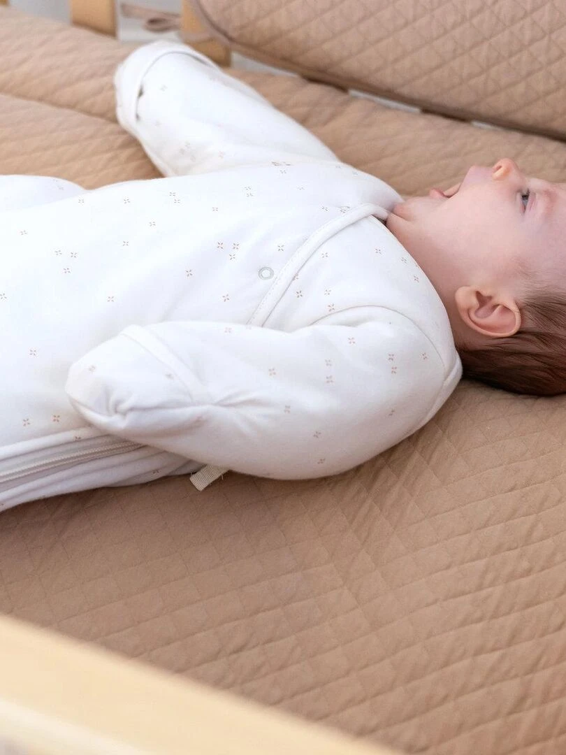 Bemini Gigoteuse 1 4 mois Pady jersey + jersey tog 3   Blanc cassé