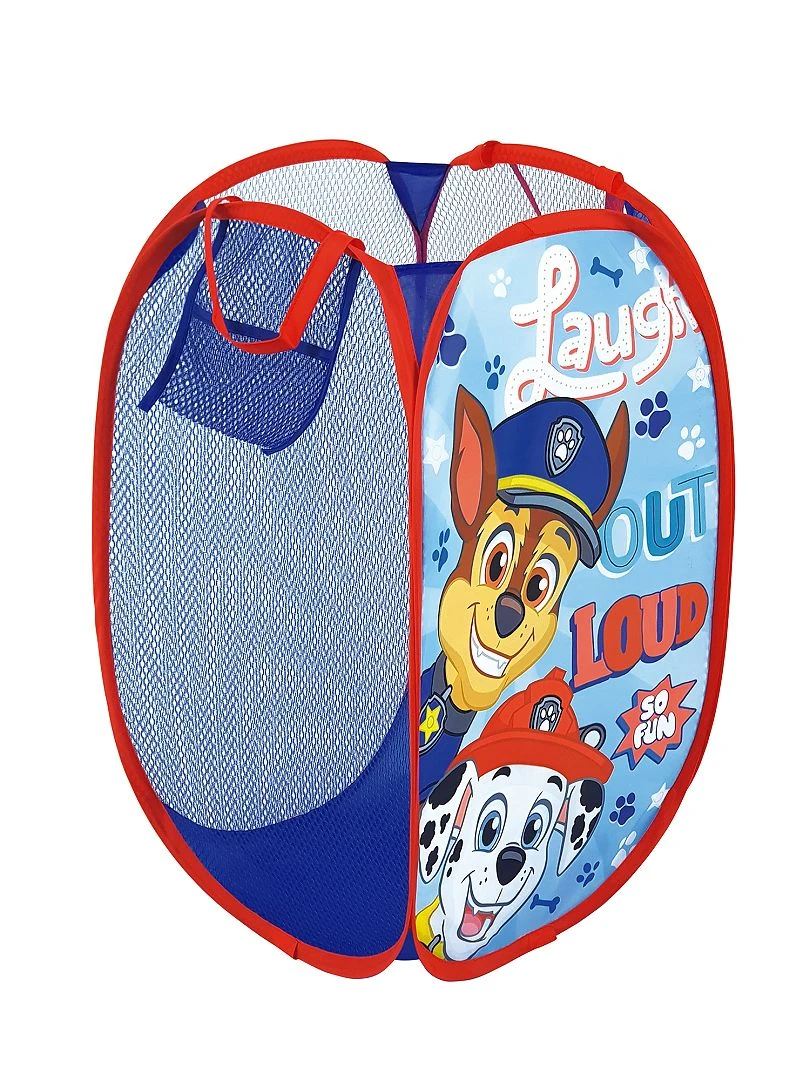 Corbeille de rangement 'Pat'Patrouille' bleu