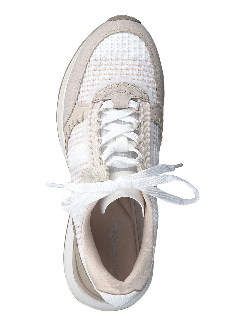 Basket à Lacets Tamaris Comfort Lining   Blanc