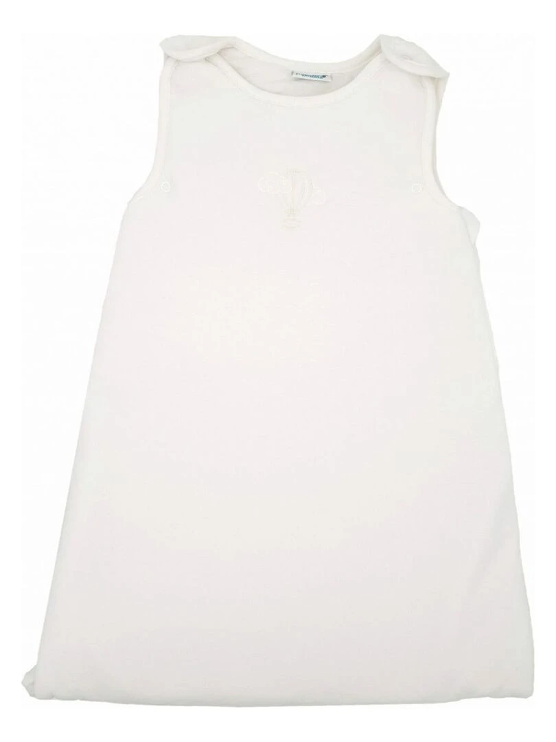 Gigoteuse évolutive 3 6 mois en Velours & Coton Bio Nuage   Blanc