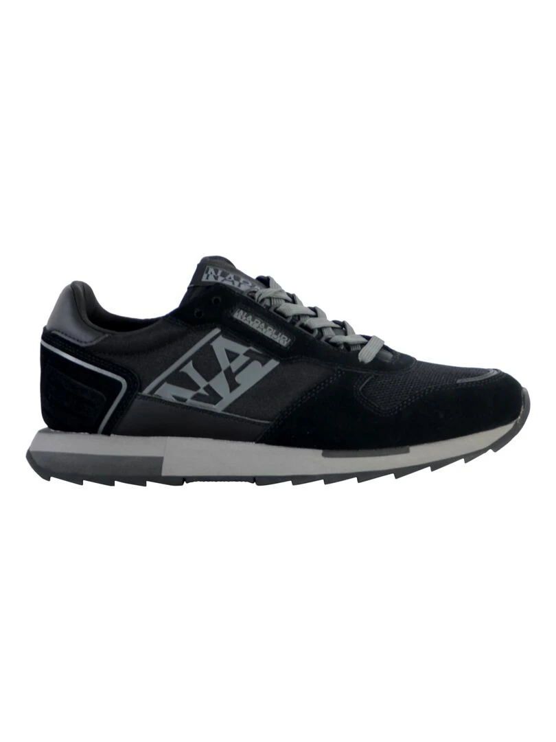 Basket Basse Cuir Napapijri Virtus Noir