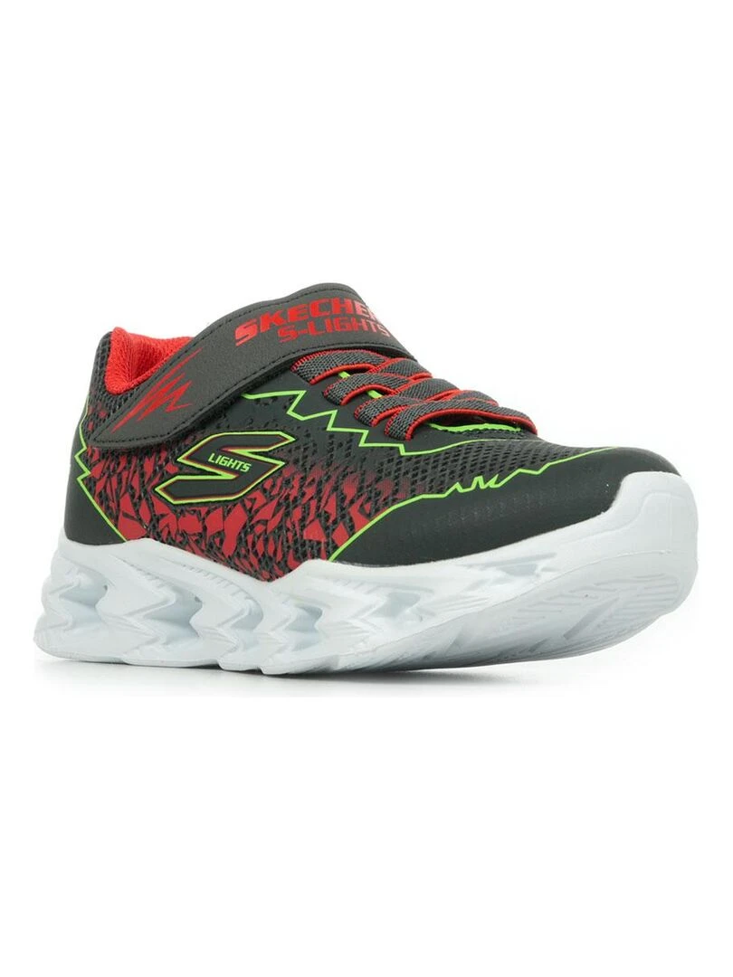 Baskets Skechers S Lights Vortex 2.0 Zorento Gris