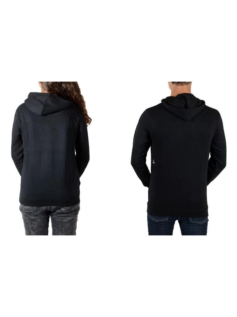 Sweat Little Eleven Paris Wizka2 HC Mixte Garcon  Fille  Noir   Noir