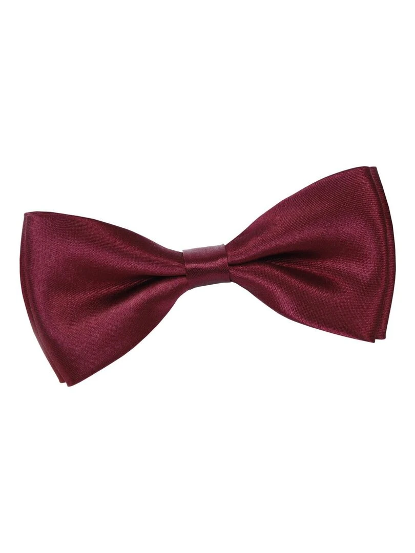 Noeud Papillon Satin Fabriqué en Europe Violet prune