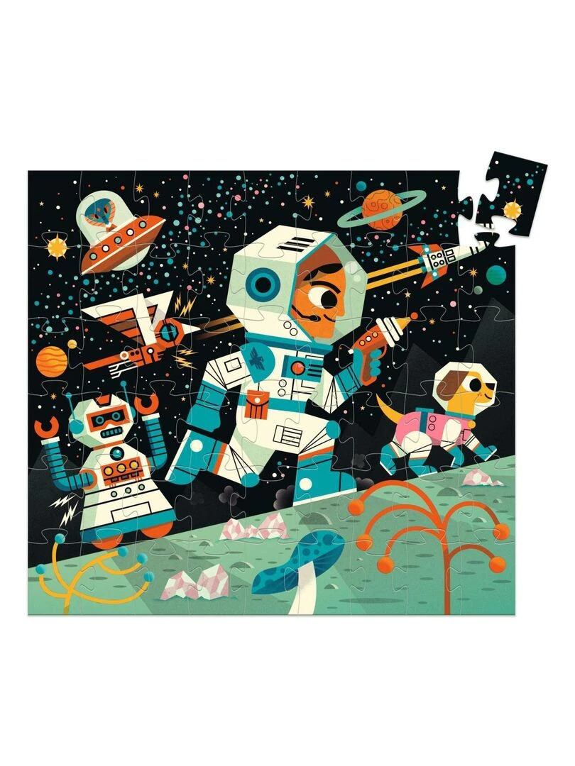 Puzzles silhouettes Station spatiale 54 pcs N/A