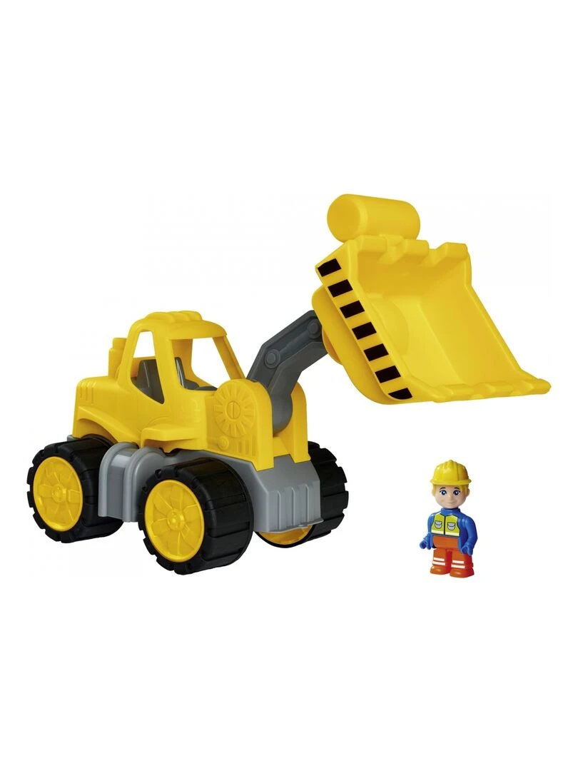 Chargeur sur pneus Power Worker et figurine   N/A