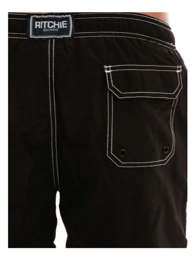 SHORT DE BAIN GARY   Noir