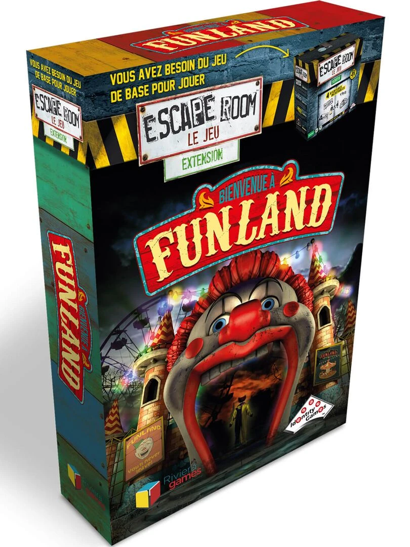 Escape Room Le jeu : Extension : Bienvenue à Funland N/A