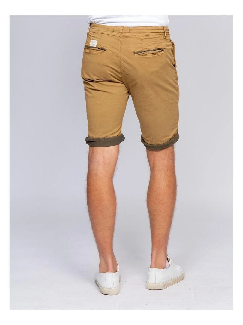 Bermuda chino BARNAS Marron glacé