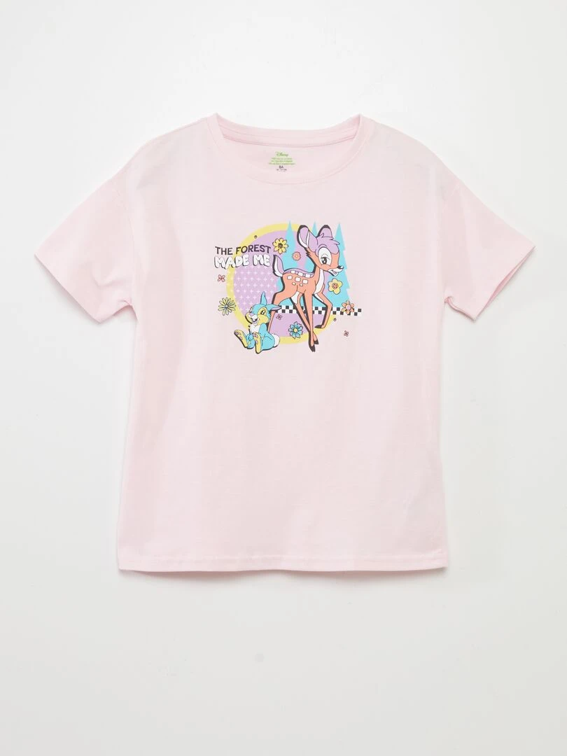 T shirt imprimé 'Bambi' Rose