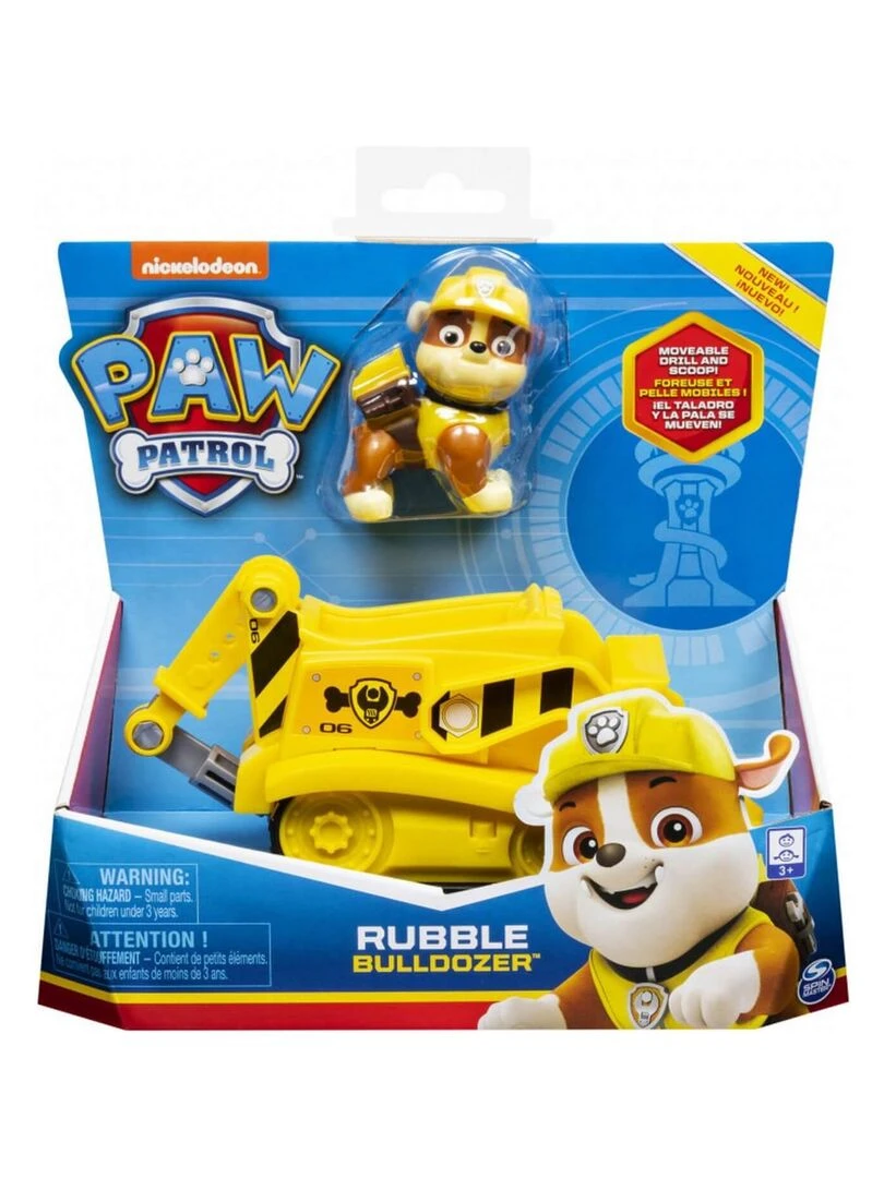 Vehicule Et Figurine Ruben La Pat' Patrouille   N/A