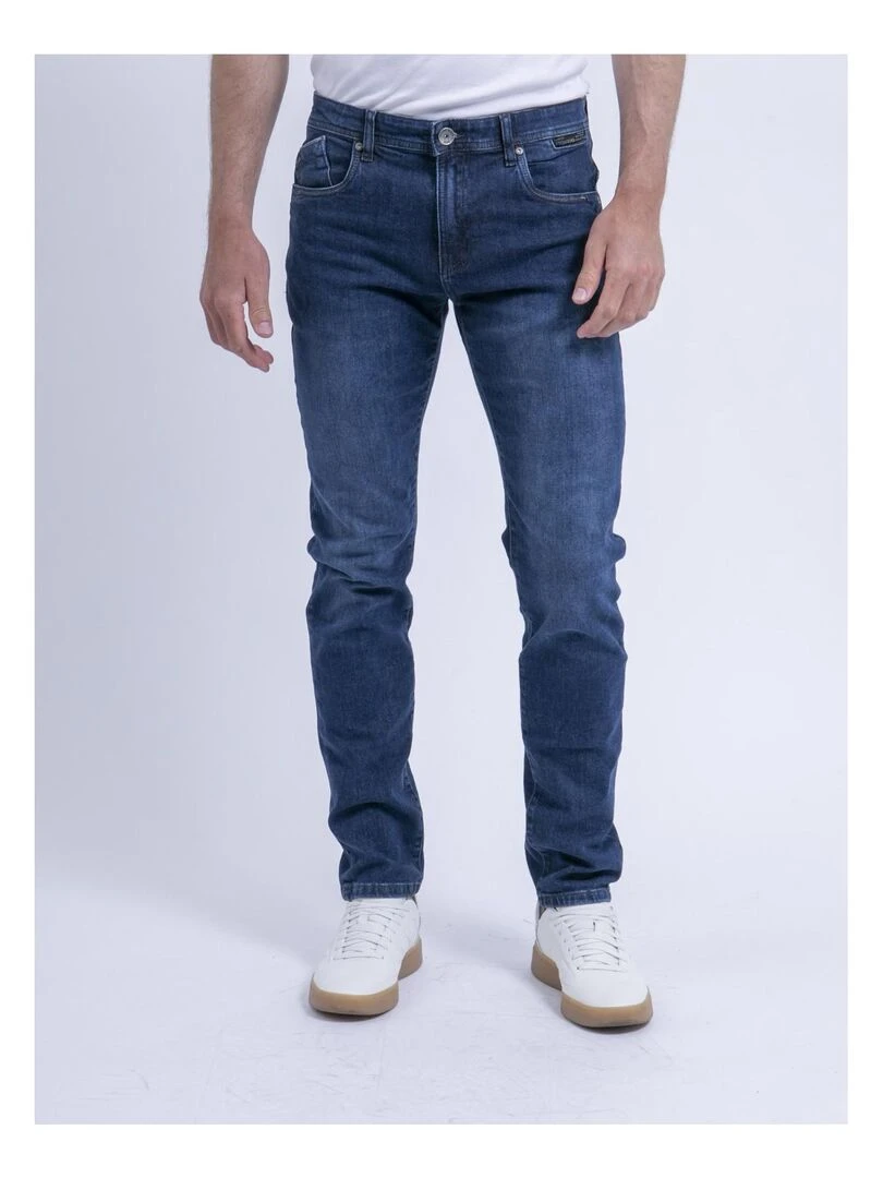 Jean coupe droite SANDOR Bleu